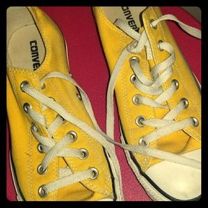 Yellow Converse